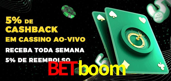 Promoções do cassino ao Vivo betboom